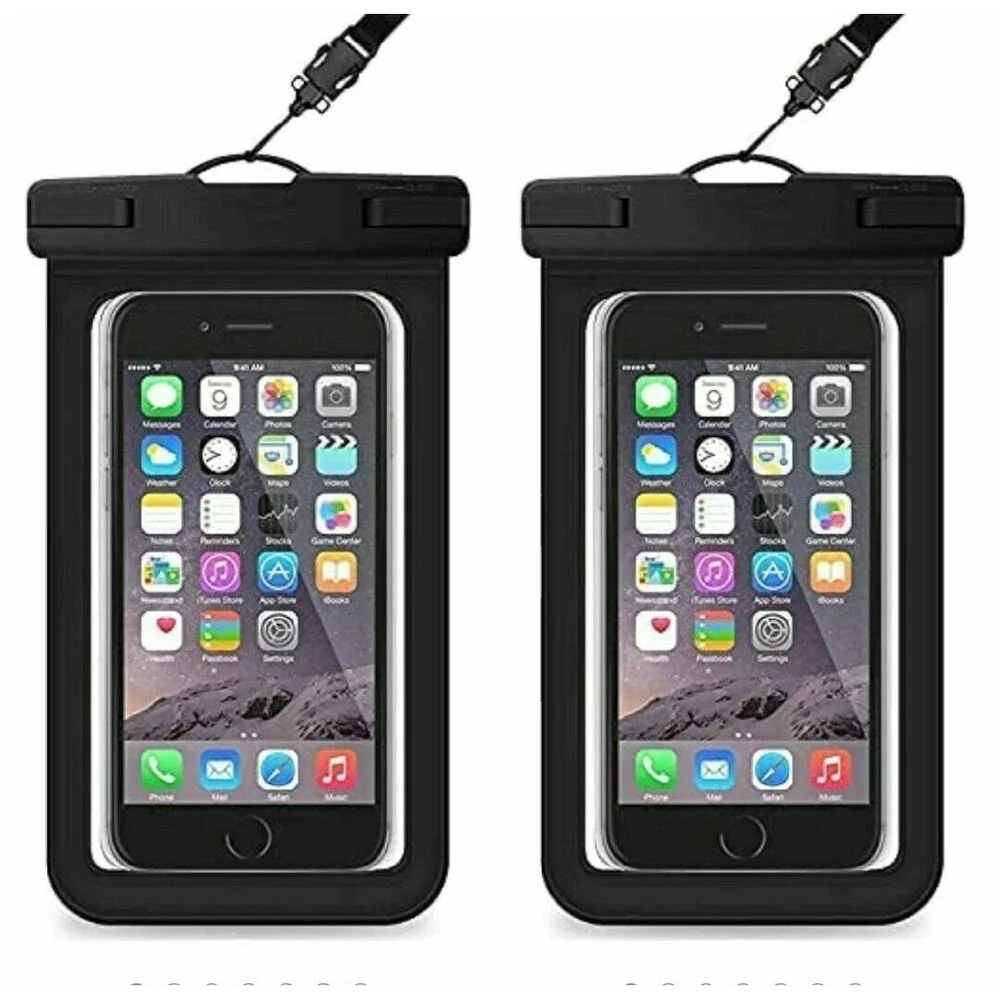 2 Pack Universal Waterproof Case,Waterproof Phone Pouch Compatible for iPhone